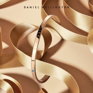 Daniel Wellington DW Open Bangle Fashion Simple Rose Gold Female Bangle Gift