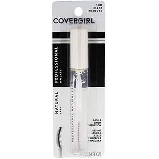 Covergirl Professional Natural Lash Mascara, 100 clear incolor (10mL) Made in USA