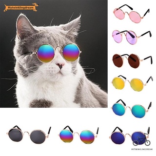Dog Cat Glasses Puppy Dog Eyeglasses Cat Eye-wear Protection dog Sunglasses accessories Pet Toy Fashion Cute Pet Cool Eyewear Eye Protection Funny Puppy Cat Photo Props Cosplay Glasses