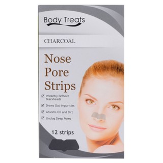 Body Treats by Watsons Nose Pore Strips Charcoal