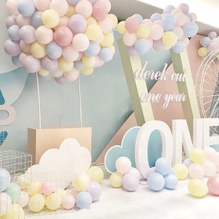 【good-looking】✉□100pcs Size10 Macaron/Pastel Color Balloon（Prolatex）