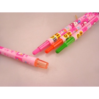 Crayons and crayons﹍¤Hello kitty TWISTABLE crayons 12 colors (6.8 inches)