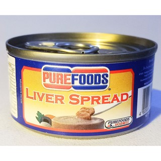 Purefoods Liver Spread Easy Open Can 85g