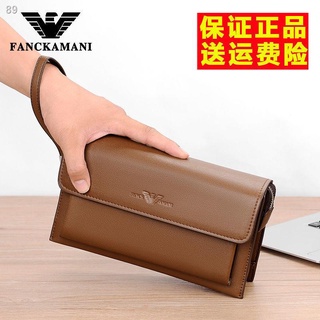 handbag❦Clutch men s leather clutch fashion casual Korean style clutch bag casual envelope bag men
