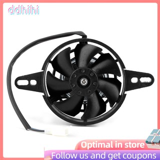 Ddhihi Oil Cooler Electric Radiator Cooling Fan for 150/200/250cc ATV Quad Motorcycle