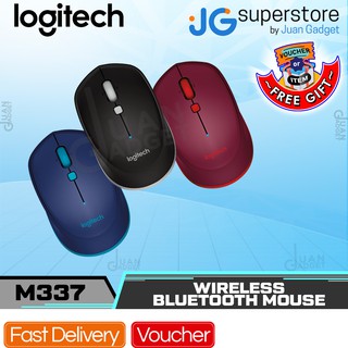 Logitech M337 Portable Bluetooth Mouse with Laser Grade Optical Sensor Feature