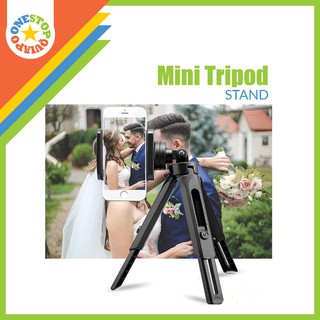 OSQ Tripod Support Mini Tripod Stand Gimbal Stabilizer Folding Portable Stand for Phone Camera