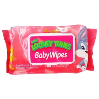 TV APPLIANCES WOW BABY LOONEY TUNES BABY WIPES ( 1 PACK = 100 SHEETS )
