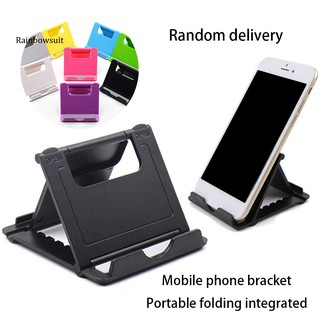 【RB】Universal Foldable Adjustable Multi Angle Cell Phone Holder Tablet Desktop Stand