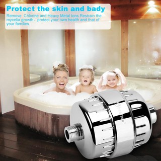 Bathroom Shower Filter Bathing Water Filter Purifier Water Treatment Health Softener Chlorine Removal (3)