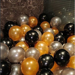 12”Metallic rubber Balloons 100pcs