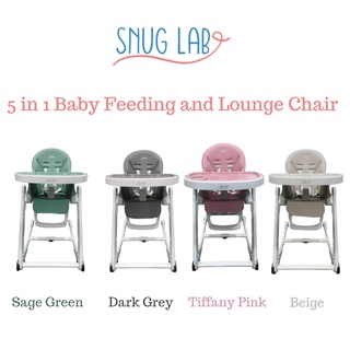 Snug Lab 5in1 Baby Feed and Lounge Chair (High Chair)