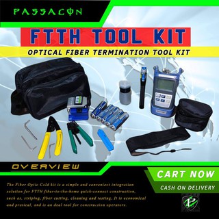 Fiber Optic FTTH Fiber Tool Kit
