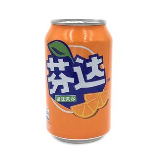 Best Selling Fanta Orange Soda Fruit Juice in Can 330ml (1)