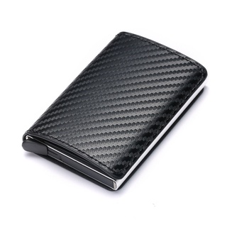 Foreign trade RFID antimagnetic automatic pop-up single aluminum alloy card case credit card metal b