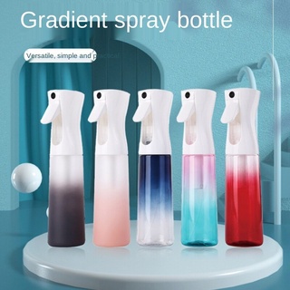 300ML Reusable Alcohol Spray Bottle High Pressure colorful Continuous spray
