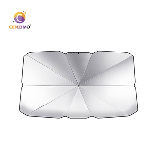 CENZIMO Foldable Car Umbrella Sunshade Cover UV Block Car Front Window Heat Insulation Protection