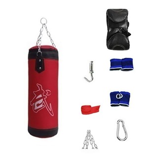 AZX_8Pcs/Set Fitness Training MMA Boxing Punching Bag Sport Kick Hanging Sandbag (5)