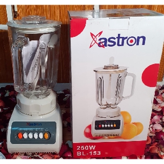 ** in stock ** Astron BL-153 Blender with 1.5L Glass Jug (White)250W (4)
