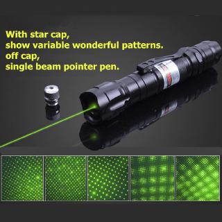 8.15【COD】5mw 10 Mile Military Green Laser Pointer Pen 532nm Visible Beam Burn Focus