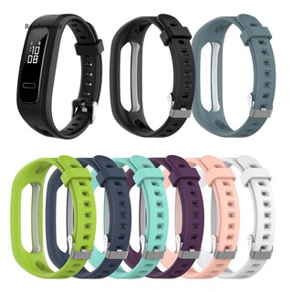 【RB】Thin Soft Silicone Watch Strap Band for Huawei Honor Band 4 Running Version 3E