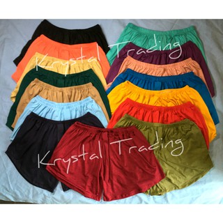 Plus Size Dolphin Shorts Cotton Spandex - Pambahay Candy Shorts