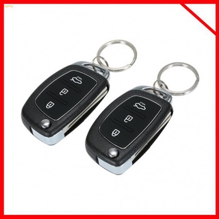 Ready in stock Universal Car Door Lock Trunk Release Keyless Entry System Central Locking Kit With Remote Control Trunk Pop Support 1 Million Code Times#China spot# (1)