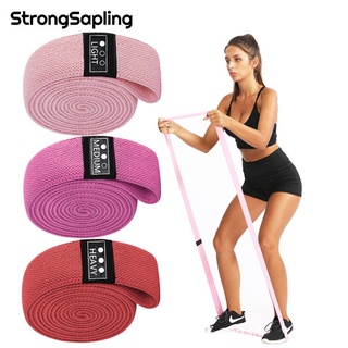 Hip Loop Yoga Long Resistance Bands Fitness Strength Rubber Gym Training Elastic Anti-Slip Squats Expander