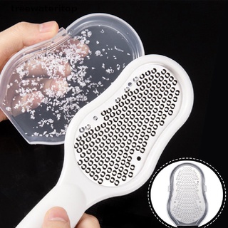 (hot*) Stainless Steel Foot File Heel Grater For Feet Hard Dead Pedicure Rasp Remover treewateritop