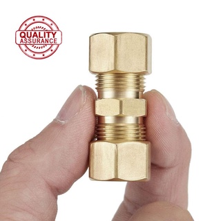 New Solid Brass Quick Coupler Set Air Hose Connector Brake Fittings Hose Fittings D5S4