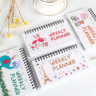 50 sheets Cartoon Daily Planner Weekly Day Plan Time Organizer Stuff Student Portable Notebook (1)