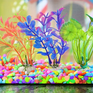 Fish Tank Artificial Water Grass Aquarium Plant Fish Tank Landscape Plastic Fake Flower Decoration Supplies