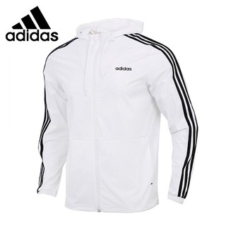 Original New Arrival Adidas NEO M ESNTL 3S WB Men's Jacket Hooded Sportswear AAmT