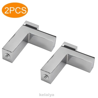 Solid Home Wall Mounted Zinc Alloy Clamp F Type Wooden Glass Board Shelf Bracket