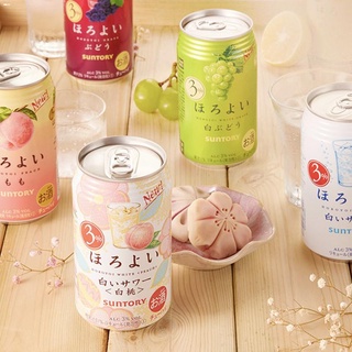 Beverages❁☃❁Suntory Horoyoi Chu-hi Tea Juice Drink 350mL