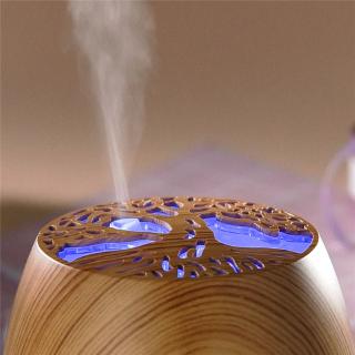 Ckeyin 120ML Aromatherapy Diffuser with 7 Color Night Lights Mini Essential Oil Humidifier Home (4)