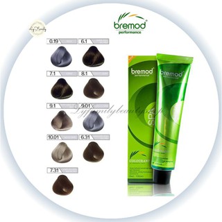 Bremod Hair Color Dye 100ml ASH/1 Color Dye Only