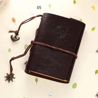Vintage Classic Leather Journal Travel Notepad Blank Diary (3)