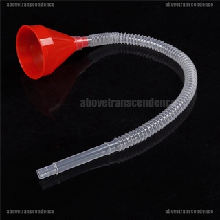 【Ready Stock】✒┅✣Red Flexible Car Motorcycle Funnel Spout Mesh Screen Strainer Gasoline