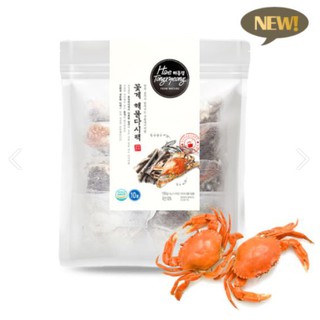 [haetongryeong] Korea Blue Crab Broth Pack pouch tea bag stock / Seafood Soup stock food ingredient