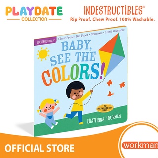 （Spot Goods）Indestructibles: Baby, See the Colors! QMym