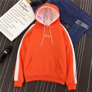 Couples Spring Autumn Loose Color Long Sleeve Sweater Hoodie (4)