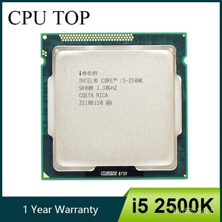 【Spot Goods】Intel Core i5 2500K Processor Quad-Core 3.3GHz LGA 1155 TDP 95W 6MB Cache With HD Graphi