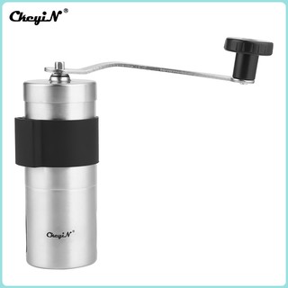 Ckeyin Manual Coffee Grinder with Ceramic Burrs Hand Coffee Mill in Stainless Steel HB152