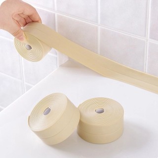 ¤YOLA 3.2m PVC Seal Tape Bathroom Wall Corner Sealing Strip Waterproof Kitchen Toilet Self Adhesive (6)