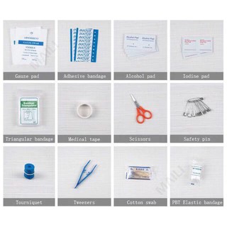 WE # Outdoor First aid kit emergency kit 10 pcs (5)