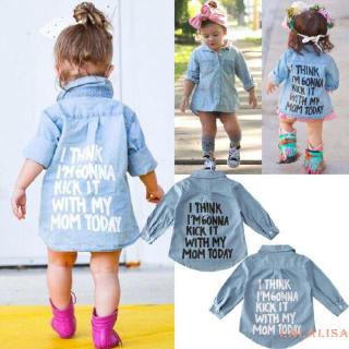 QAZ-Toddler Baby Girl Winter Clothes Denim Warm Coat Jacket
