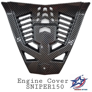 Engine cover sniper150/ lc150 carbon fiber