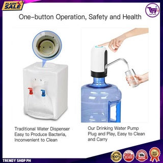 Original Usb Rechargeable Electric Dispenser Bottle Water Pump Automatic Portable Travel Outdoor (1)
