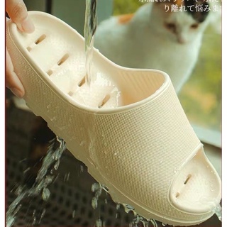 Japanese thick soled bathroom quick-drying comfortable indoor slippers go out heighten slipper